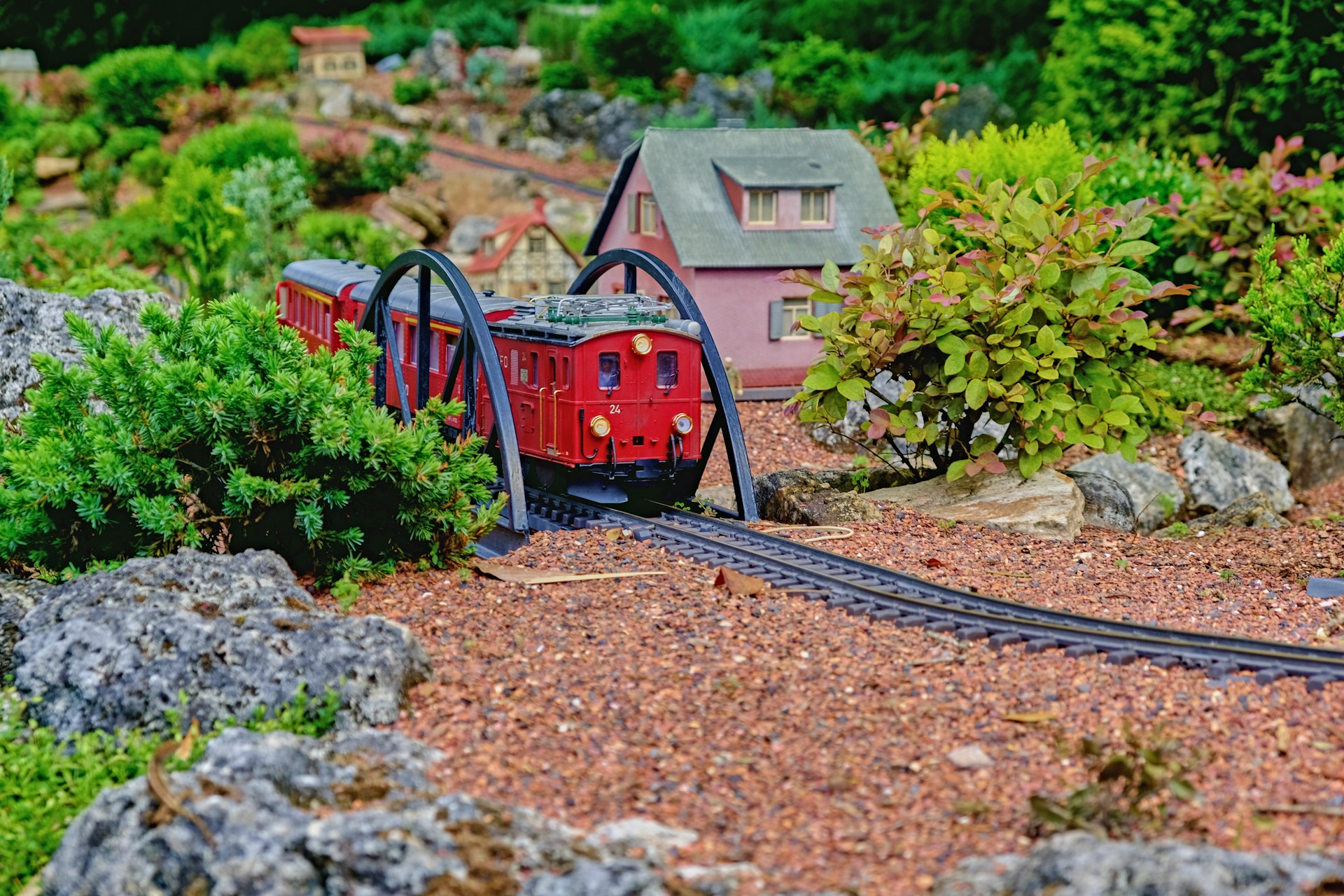 Photo de train jouet