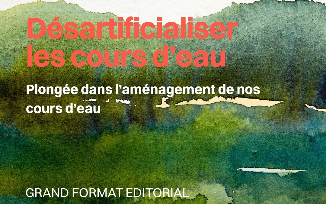 GRAND FORMAT : Désartificialiser les cours d’eau 1/6